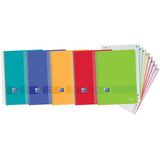 Set notitieboekjes Oxford Multicolour A4 (5 Stuks)