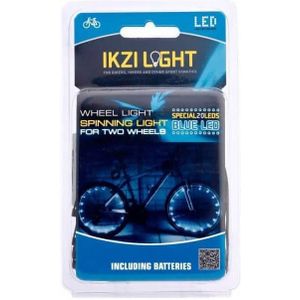 Wielverlichting IKZI voor 2 wielen - rode leds