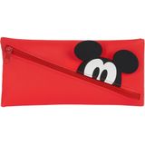 Schoolpennenzak Mickey Mouse Clubhouse Rood 22 x 11 x 1 cm
