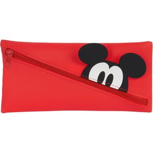 Schoolpennenzak Mickey Mouse Clubhouse Rood 22 x 11 x 1 cm