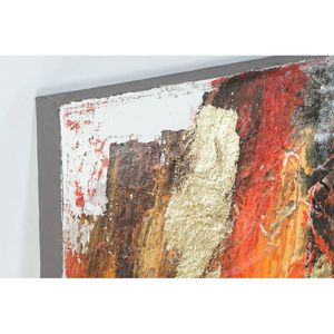 Schilderij DKD Home Decor 99,5 x 3,5 x 99,5 cm Abstract Modern (2 Stuks)