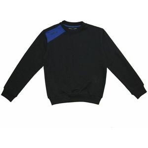 Kindersweater zonder Capuchon Softee Full Blauw Zwart Maat 4-6 jaar