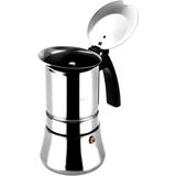 Italiaanse Koffiepot Fagor Zwart Roestvrij staal 60 ml