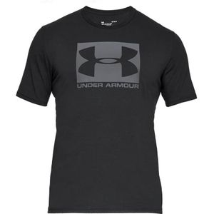 Heren-T-Shirt met Korte Mouwen BOXED SPORTSTYLE Under Armour 1329581 001 Zwart Maat L