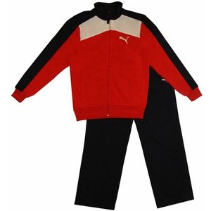 Joggingpak voor kinderen Puma Poly Suit 2 Rood Maat 10 Jaar