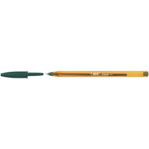 Pen Bic Cristal Fine Groen 0,3 mm (50 Stuks)