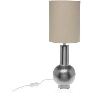 Bureaulamp Versa Zilverkleurig Keramisch 20 x 57 x 20 cm