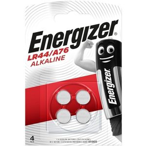 Batterijen Energizer LR44/A76 1,5 V (4 Stuks)