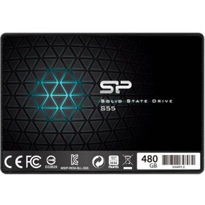 Silicon Power Slim S55 480GB SSD TLC , max R/W 520 MB/S
