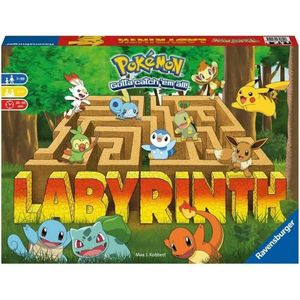 Ravensburger Pokémon Labyrinth - Zoek de Pokémon en vang ze allemaal! | 2-4 spelers | Leeftijd 7-99 jaar