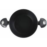 Kookpot met Deksel Quttin Foodie Koper 24,8 x 11,5 x 40 cm (4 Stuks)