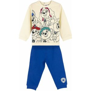 Joggingpak voor baby The Paw Patrol Blauw Maat 24 maanden