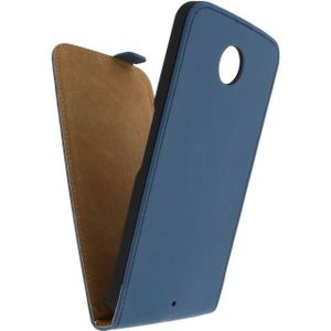 Mobilize Ultra Slim Flip Case Motorola Google Nexus 6 Blue