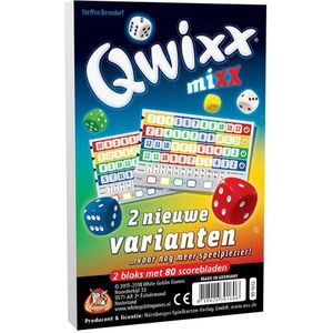 White Goblin Games Qwixx Mixx - Uitbreidingsspel voor 2-5 spelers vanaf 8 jaar