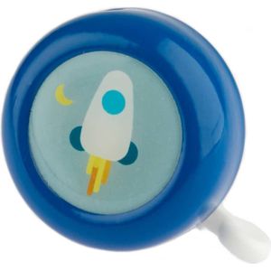 Fietsbel PexKids Rocket - blauw/wit