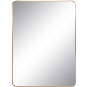 Wandspiegel Gouden Aluminium Kristal 76 x 3 x 101 cm