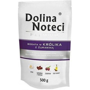 DOLINA NOTECI Premium Rich in rabbit with cranberries - Nat hondenvoer - 500 g