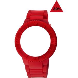 Verwisselbare Behuizing voor Horloge Unisex Watx & Colors COWA1205 Rood