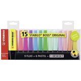 Fluorescerende Markeerstift Set Stabilo Boss Multicolour (5 Stuks)