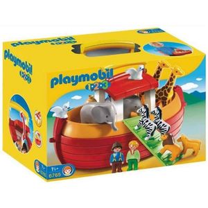 PLAYMOBIL 1.2.3 Meeneem Ark van Noach - 6765