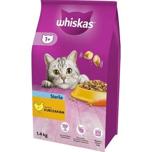 ‎Whiskas 5900951259180 droogvoer voor kat 1,4 kg Volwassen Kip