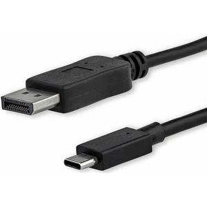 Adapter USB C naar DisplayPort Startech CDP2DPMM1MB Zwart 1 m