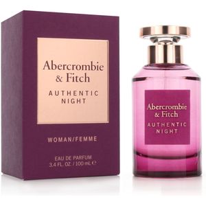 Damesparfum Abercrombie & Fitch EDP Authentic Night Woman 100 ml