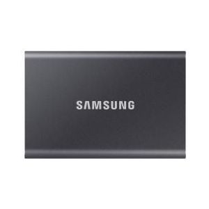 Samsung MU-PC1T0T/WW T7 Portable SSD, 1000 GB, USB Type-C, 3.2 Gen 2, 1050 MB/s, Password, Grey