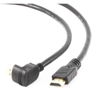 CablExpert CC-HDMI490-10 - Kabel HDMI 1.4 / 2.0, gehoekte connector