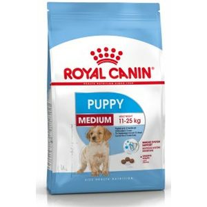 Voer Royal Canin Medium Puppy Puppy/junior Maïs Vogels 4 Kg