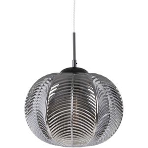 Plafondlamp 34,5 x 34,5 x 130 cm Kristal Grijs