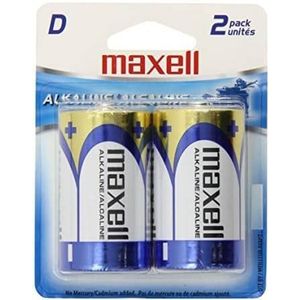 Maxell 161170 huishoudelijke batterij Wegwerpbatterij D Alkaline