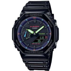 Horloge Heren Casio G-Shock OAK COLLECTION VIRTUAL RAINBOW SERIE Zwart (Ø 45 mm)