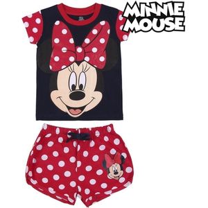 Pyjama Kinderen Minnie Mouse Rood Maat 5 Jaar