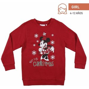 Kindersweater zonder Capuchon Mickey Mouse Rood Maat 6 Jaar