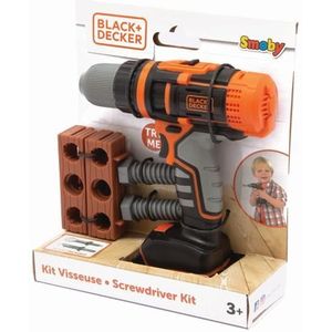 Smoby - Black+Decker - Mechanische boormachine