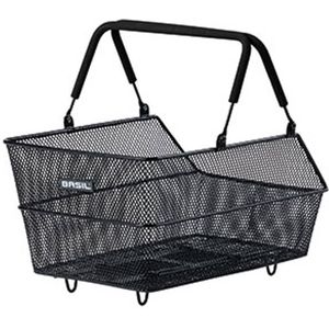 Fietsmand Basil Cento S met MIK-systeem 35 x 25 x 22 cm - zwart