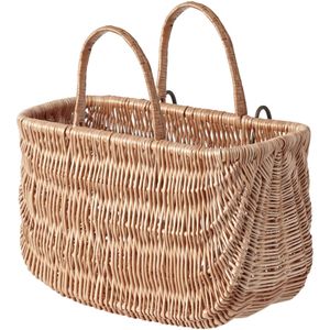 Fietsmand Basil Swing 42 x 20 x 26 cm - naturel gelakt