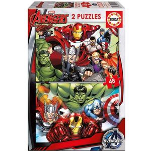 Avengers Puzzel (2 x 48 stukjes) - Educa 15932