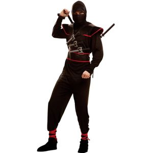 Kostuums voor Volwassenen My Other Me Ninja Moordenaar (5 Onderdelen) Maat S