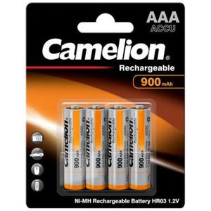 Rechargeable batteries Camelion AAA Micro 900mAH (4 Pcs)