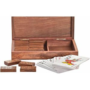 Set van 3 Bordspellen DKD Home Decor 17 x 12 x 3,5 cm