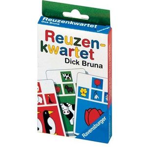 Ravensburger Spel Dick Bruna Kwartet - Geschikt voor kleuters vanaf 3 jaar - 2 tot 4 spelers - 36 kaarten