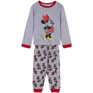 Pyjama Kinderen Minnie Mouse Grijs Maat 10 Jaar