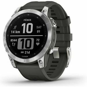 Smartwatch GARMIN fenix 7 Grafiet Zilverkleurig 1,3"