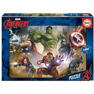 Puzzel Educa Avengers 68 x 48 cm 500 Onderdelen 1000 Onderdelen (1 Stuks)