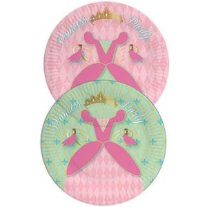 Disney Princess Borden 23cm 8 Stuks