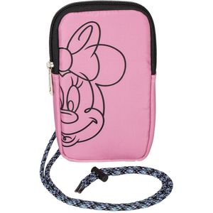 Telefoonhoes Minnie Mouse Roze (10,5 x 18 x 1 cm)