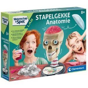 Clementoni Wetenschap & Spel - Stapelgekke Anatomie - Wetenschapsdoos - Wetenschapslab Clementoni