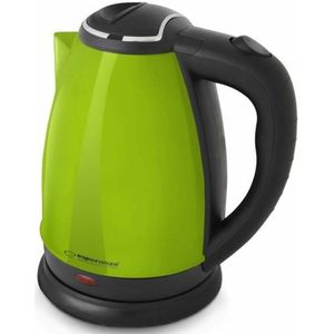 Waterkoker Esperanza EKK113G Zwart Groen plástico,acero inoxidable 1800 W 1,8 L